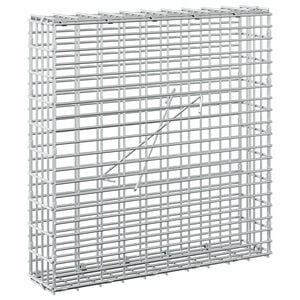 vidaXL Gabion z drutu 3,5 mm i siatką 5x2,5 cm 50x10x50 cm