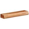 vidaXL P&oacute;łki ścienne 2 szt. 60x17x8 cm Drewno lite Akacja