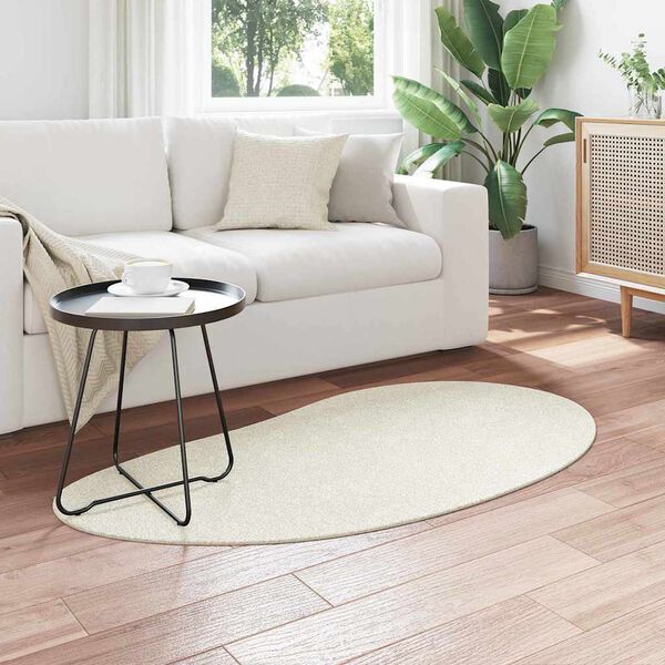 vidaXL Dywany pokojowe HUARTE Kremowy 80 x 150 cm Poliester