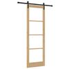 vidaXL Drzwi przesuwne ORKDAL Naturalny 78 x 232 cm