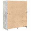 vidaXL Szafka, szarość betonu, 81x37x100 cm, materiał drewnopochodny