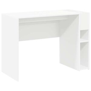 vidaXL Biurko Biały Drewno inżynieryjne 109 x 50 x 78 cm