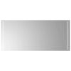 vidaXL Lustro łazienkowe z LED, 90x40 cm