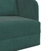 vidaXL Sofa Bed Ciemna zieleń 65 x 80 x 83 cm Aksamit