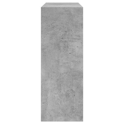 vidaXL Szafka na buty, szarość betonu, 60x21x57 cm