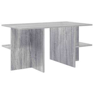 vidaXL Stolik kawowy Szary Sonoma 87 x 50 x 45 cm Drewno inżynieryjne