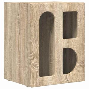 vidaXL Stolik nocny ELST Dąb Sonoma 40 x 35 x 50 cm