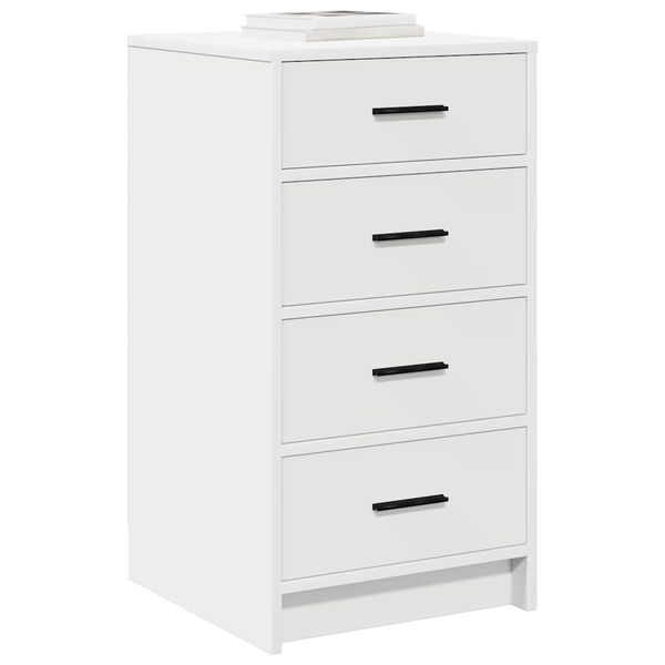 vidaXL Bufet z szufladą Biały 40 x 41 x 75 cm Materiał drewnopochodny