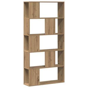 vidaXL 5-poziomowy regał, dąb artisian 80,5x23,5x162,5 cm