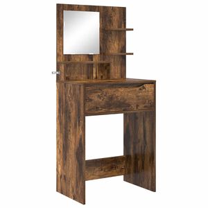 vidaXL Toaletki do sypialni Dąb wędzony 80 x 39,6 x 135 cm