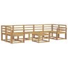 vidaXL Zestaw sof na zewnątrz 8 pcs Biały 59 x 59 x 37 cm