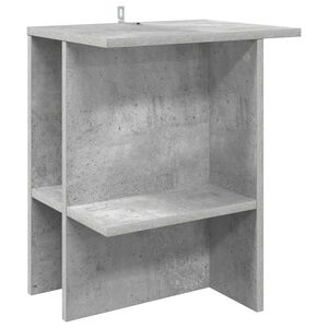 vidaXL Stolik kawowy Betonowy szary 40 x 30 x 49 cm