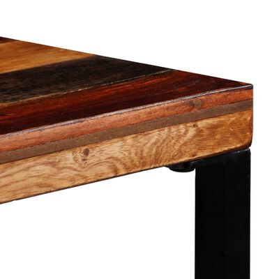 vidaXL Stolik barowy z litego drewna odzyskanego, 120 x 60 x 106 cm