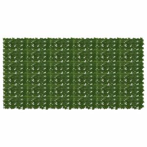 vidaXL Parawan balkonowy z liśćmi zielony 300 x 150 cm