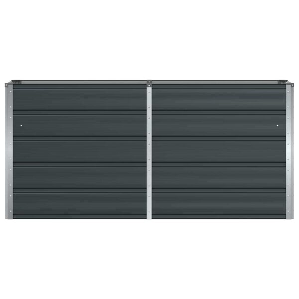 vidaXL Donica Antracyt 160 x 40 x 75 cm Stal