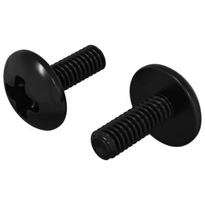 vidaXL Śruby osłonowe 2 szt. Czarny M4 x 10 mm Stal
