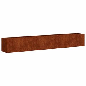 vidaXL Doniczka Rusty 280x40x40 cm Stal nierdzewna