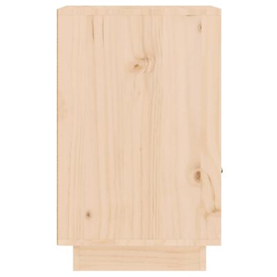 vidaXL Szafka nocna, 40x34x55 cm, lite drewno sosnowe