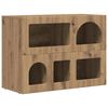vidaXL Bufet ELST Dąb rzemieślniczy 80,5 x 35 x 59 cm