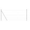 vidaXL Słupek ogrodzeniowy. Galwanizowany 50 x 1 m Stal