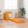 vidaXL Sofa Bed Ciemny Ż&oacute;łty 98 x 71 x 83 cm tkanina