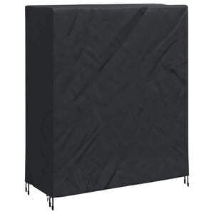 vidaXL Pokrowiec na st&oacute;ł do pingponga 165 x 70 x 185 cm tkanina Czarny