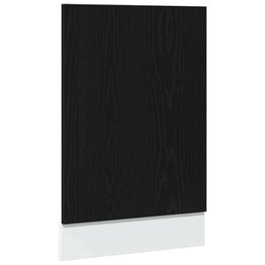vidaXL Panel do zmywarki, "Lyon", czarny dąb, 45x1,5x67 cm