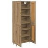 vidaXL Highboard Dąb rzemieślniczy 69,5 x 34 x 90 cm