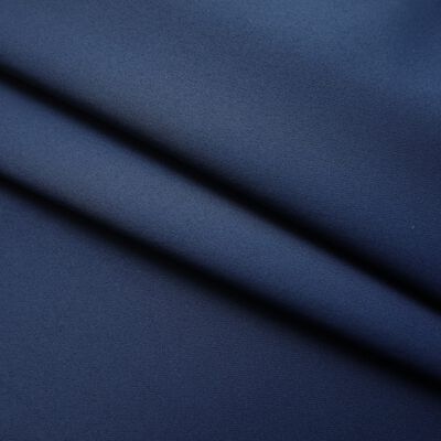vidaXL Zasłona zaciemniająca z haczykami, niebieska, 290x245 cm