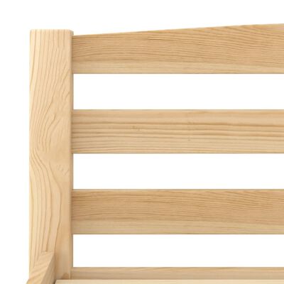 vidaXL Rama łóżka z litego drewna sosnowego, 180 x 200 cm