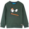 Bluza dziecięca, ciemnozielona, 104