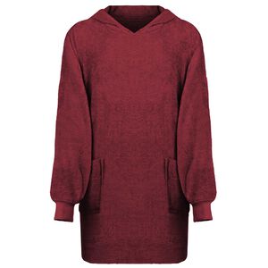 vidaXL Bluza-koc KINN Czerwony L bawełna