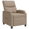 vidaXL Fotel recliner Cappuccino Ekosk&oacute;ra