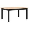 vidaXL Stolik kawowy Naturalny 70 x 50 x 36 cm Lite drewno sosnowe