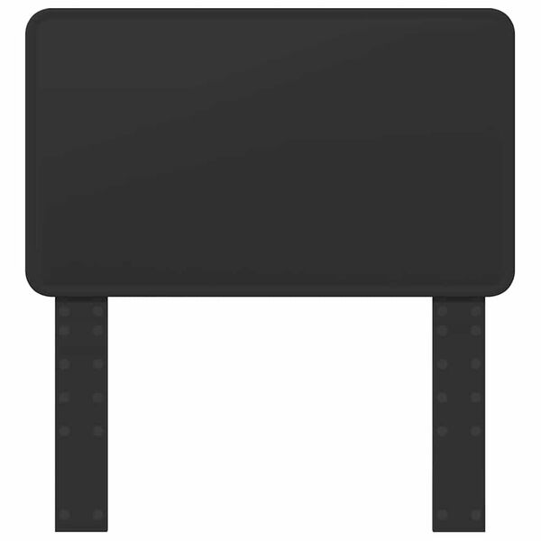 vidaXL Zagł&oacute;wek Z zagł&oacute;wkiem Czarny Dąb 75 cm Materiał drewnopochodny