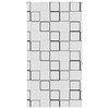 vidaXL Roleta prysznicowa 130x240 cm Szerokość tkaniny 126 cm