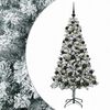 vidaXL Sztuczna choinka z bombkami 120 cm 150 LED Ciepła biel