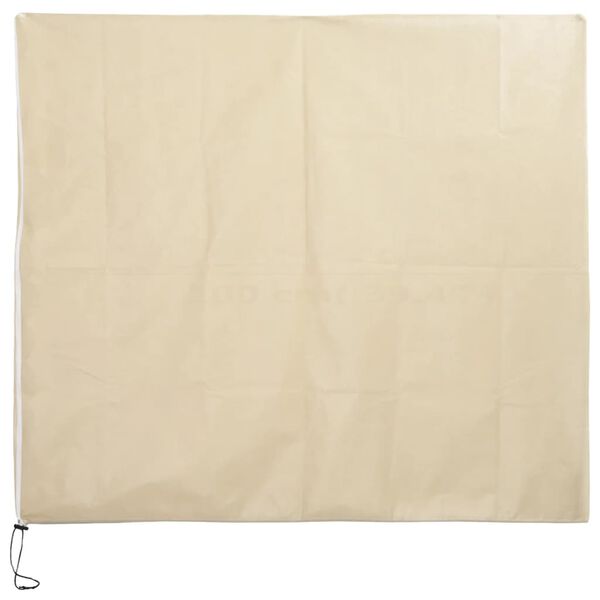 vidaXL Kaptury ochronne z suwakiem, 2 szt., 70 g/m&sup2; 3,93x3,5 m