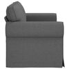 vidaXL Sofa Ciemnoszary
