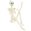 vidaXL Szkielet Halloweenowy 2 szt. Biały 85 cm PVC