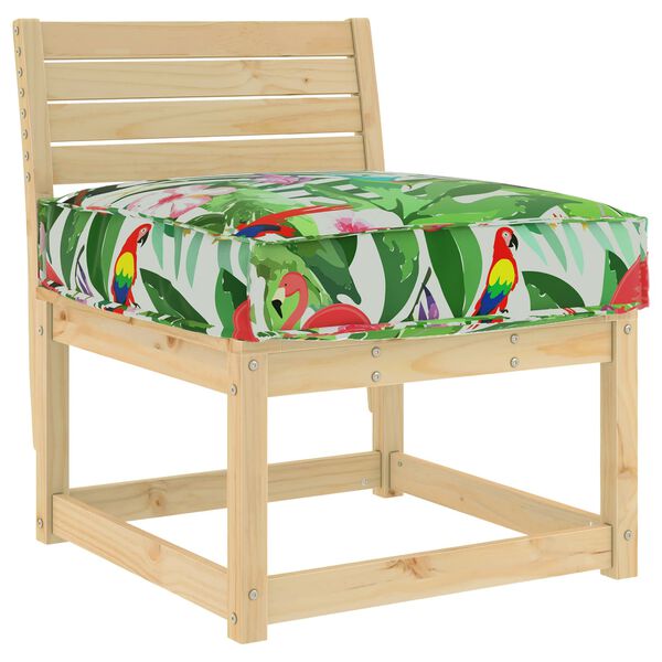 vidaXL Poduszka na siedzisko z palet Wielokolorowe 60 x 60 x 12 cm