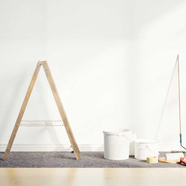 vidaXL Polar malarski antypoślizgowy 10 m 280 g/m&sup2; Szary