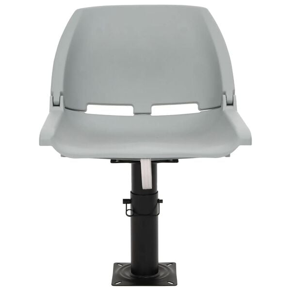 vidaXL Składane siedziska do łodzi, 4-cz., bez poduszek, 48x51x41 cm