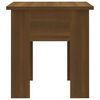 vidaXL Stolik kawowy, brązowy dąb 40x40x42 cm, materiał drewnopochodny