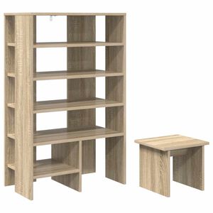 vidaXL Szafka na buty 2 szt. 62 x 35 x 100 cm Drewno inżynieryjne