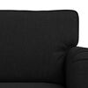vidaXL Sofa 2 pcs Czarny 162 x 80 x 85 cm tkanina