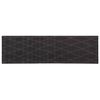 vidaXL Dywan kuchenny Antracytowa kratka 180 x 60 cm 100% poliamid