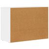 vidaXL Bufet Biały 80,5 x 35 x 59 cm Materiał drewnopochodny