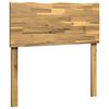 vidaXL Zagł&oacute;wek z naturalnym brzegiem ROSTOCK Biały 80 cm