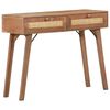 vidaXL Stolik konsolowy, 100 x 35 x 76 cm, lite drewno mango